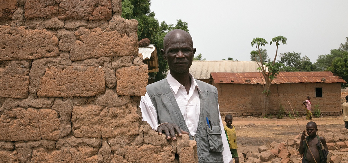 Marcaisse Ngoget: “We can live in peace.” Photo by Michael Stulman/CRS